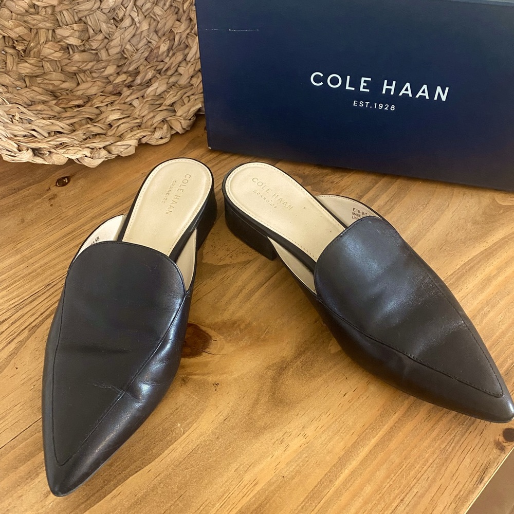*** Cole Haan~ "Piper" Leather Mule